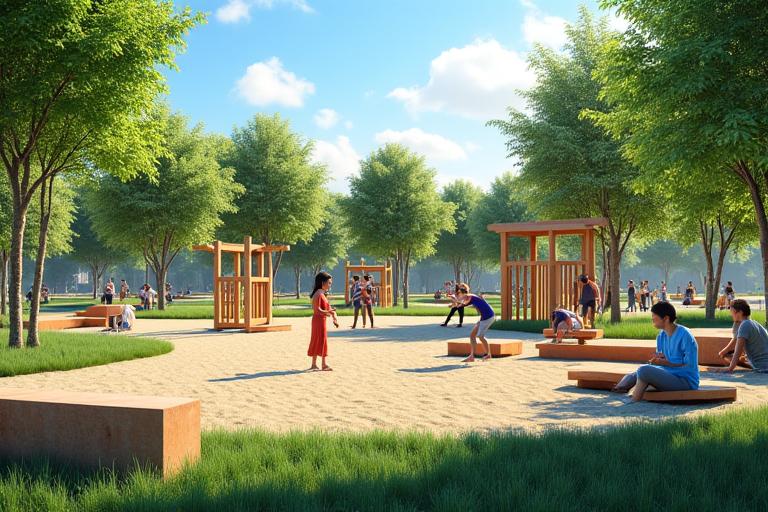 Umweltfreundliche Outdoor-Fitness-Konzepte